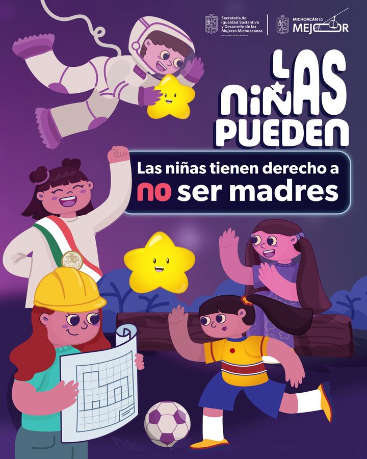 Los niños y las niñas pueden